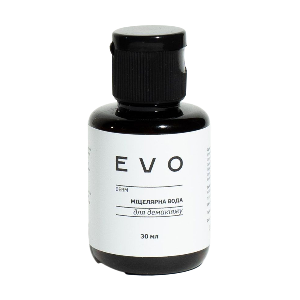 Міцелярна вода для демакіяжу EVO derm, 30 мл